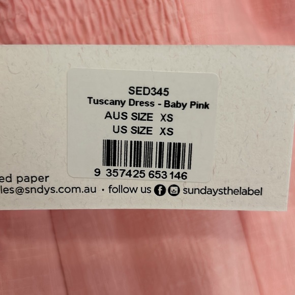 Light Pink Petal & Pup Mini Dress - Picture 4 of 4